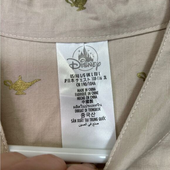 Disney theme parks Woven tunic top Shirt For Adults - Aladdin L - Picture 9 of 14